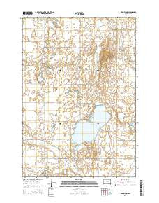 Redfield SW South Dakota Current topographic map, 1:24000 scale, 7.5 X 7.5 Minute, Year 2015