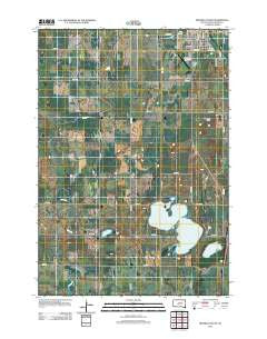 Redfield South South Dakota Historical topographic map, 1:24000 scale, 7.5 X 7.5 Minute, Year 2012
