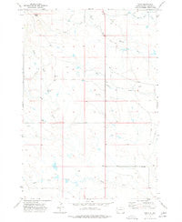 Redig South Dakota Historical topographic map, 1:24000 scale, 7.5 X 7.5 Minute, Year 1973