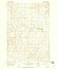 Redowl South Dakota Historical topographic map, 1:24000 scale, 7.5 X 7.5 Minute, Year 1959