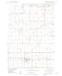 Ree Heights South Dakota Historical topographic map, 1:24000 scale, 7.5 X 7.5 Minute, Year 1950