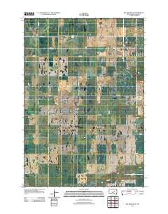 Ree Heights NE South Dakota Historical topographic map, 1:24000 scale, 7.5 X 7.5 Minute, Year 2012