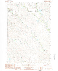 Reed Dam South Dakota Historical topographic map, 1:24000 scale, 7.5 X 7.5 Minute, Year 1983