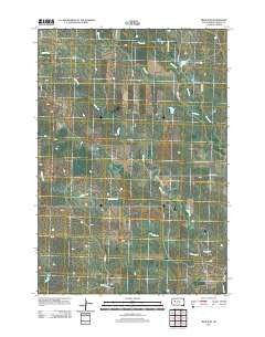 Reed Dam South Dakota Historical topographic map, 1:24000 scale, 7.5 X 7.5 Minute, Year 2012