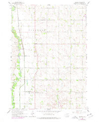 Renner South Dakota Historical topographic map, 1:24000 scale, 7.5 X 7.5 Minute, Year 1962