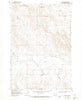 Reva NW South Dakota Historical topographic map, 1:24000 scale, 7.5 X 7.5 Minute, Year 1969