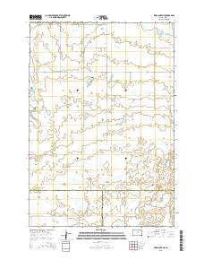 Rezac Lake NE South Dakota Current topographic map, 1:24000 scale, 7.5 X 7.5 Minute, Year 2015