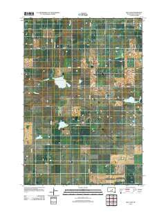 Rice Lake South Dakota Historical topographic map, 1:24000 scale, 7.5 X 7.5 Minute, Year 2012