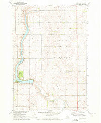 Richmond South Dakota Historical topographic map, 1:24000 scale, 7.5 X 7.5 Minute, Year 1970