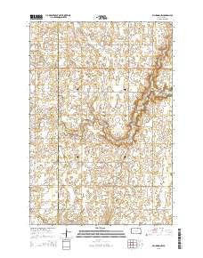 Richmond NW South Dakota Current topographic map, 1:24000 scale, 7.5 X 7.5 Minute, Year 2015