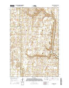 Richmond SW South Dakota Current topographic map, 1:24000 scale, 7.5 X 7.5 Minute, Year 2015