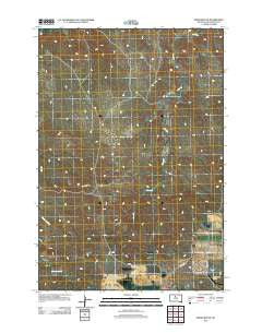 Ridgeview NE South Dakota Historical topographic map, 1:24000 scale, 7.5 X 7.5 Minute, Year 2012