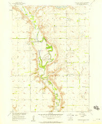 Rockport Colony South Dakota Historical topographic map, 1:24000 scale, 7.5 X 7.5 Minute, Year 1957