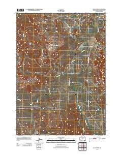Rockyford South Dakota Historical topographic map, 1:24000 scale, 7.5 X 7.5 Minute, Year 2012