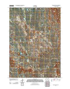 Rockyford NW South Dakota Historical topographic map, 1:24000 scale, 7.5 X 7.5 Minute, Year 2012