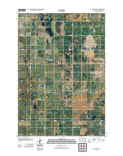 Roscoe NW South Dakota Historical topographic map, 1:24000 scale, 7.5 X 7.5 Minute, Year 2012