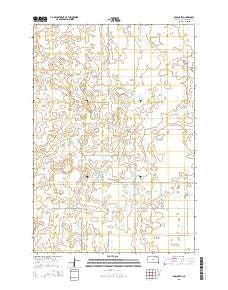 Roscoe SW South Dakota Current topographic map, 1:24000 scale, 7.5 X 7.5 Minute, Year 2015