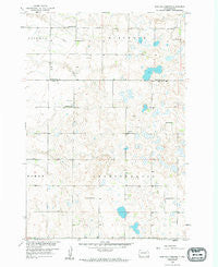 Rose Hill Cemetery South Dakota Historical topographic map, 1:24000 scale, 7.5 X 7.5 Minute, Year 1958