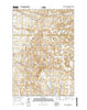 Rose Hill Cemetery South Dakota Current topographic map, 1:24000 scale, 7.5 X 7.5 Minute, Year 2015