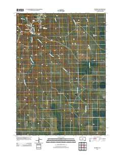 Rosebud South Dakota Historical topographic map, 1:24000 scale, 7.5 X 7.5 Minute, Year 2012