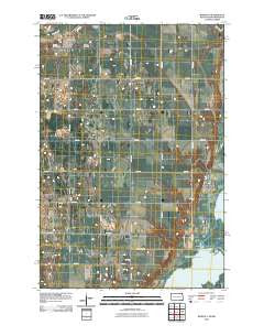 Rosholt South Dakota Historical topographic map, 1:24000 scale, 7.5 X 7.5 Minute, Year 2010
