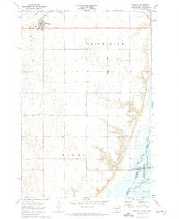 Rosholt South Dakota Historical topographic map, 1:24000 scale, 7.5 X 7.5 Minute, Year 1972