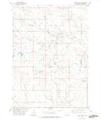 Roswell South Dakota Historical topographic map, 1:24000 scale, 7.5 X 7.5 Minute, Year 1978
