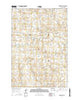 Roundup Butte South Dakota Current topographic map, 1:24000 scale, 7.5 X 7.5 Minute, Year 2015