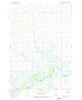 Rousseau Creek SW South Dakota Historical topographic map, 1:24000 scale, 7.5 X 7.5 Minute, Year 1956