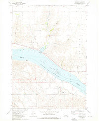 Rousseau South Dakota Historical topographic map, 1:24000 scale, 7.5 X 7.5 Minute, Year 1973