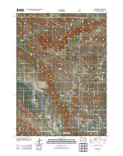 Rumford South Dakota Historical topographic map, 1:24000 scale, 7.5 X 7.5 Minute, Year 2012