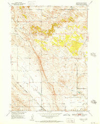 Rumford South Dakota Historical topographic map, 1:24000 scale, 7.5 X 7.5 Minute, Year 1950