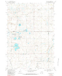 Rutland NW South Dakota Historical topographic map, 1:24000 scale, 7.5 X 7.5 Minute, Year 1968