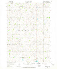 Rutland SE South Dakota Historical topographic map, 1:24000 scale, 7.5 X 7.5 Minute, Year 1964