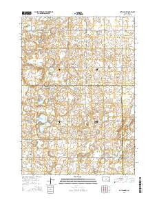 Rutland NW South Dakota Current topographic map, 1:24000 scale, 7.5 X 7.5 Minute, Year 2015