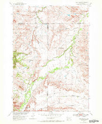 Saint Onge SE South Dakota Historical topographic map, 1:24000 scale, 7.5 X 7.5 Minute, Year 1954
