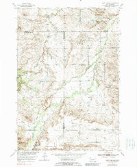 Saint Onge SE South Dakota Historical topographic map, 1:24000 scale, 7.5 X 7.5 Minute, Year 1954