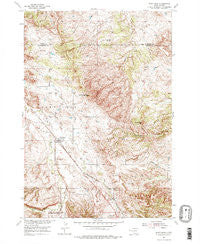 Saint Onge South Dakota Historical topographic map, 1:24000 scale, 7.5 X 7.5 Minute, Year 1954