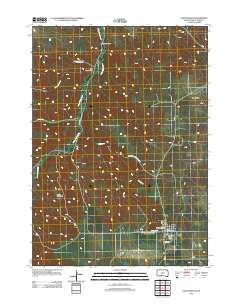 Saint Francis South Dakota Historical topographic map, 1:24000 scale, 7.5 X 7.5 Minute, Year 2012