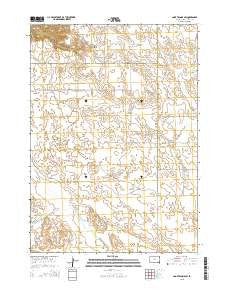 Saint Francis SW South Dakota Current topographic map, 1:24000 scale, 7.5 X 7.5 Minute, Year 2015