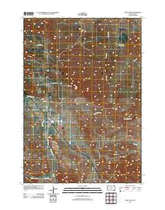 Saint Onge South Dakota Historical topographic map, 1:24000 scale, 7.5 X 7.5 Minute, Year 2012