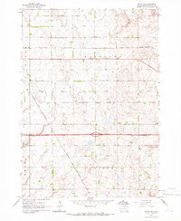 Salem NE South Dakota Historical topographic map, 1:24000 scale, 7.5 X 7.5 Minute, Year 1964