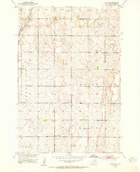 Savo SW South Dakota Historical topographic map, 1:24000 scale, 7.5 X 7.5 Minute, Year 1953