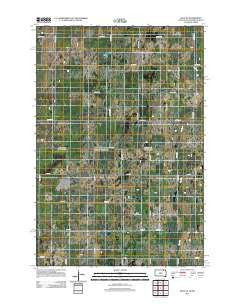 Savo NE South Dakota Historical topographic map, 1:24000 scale, 7.5 X 7.5 Minute, Year 2012