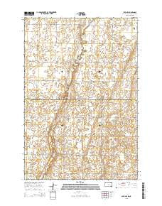 Savo NW South Dakota Current topographic map, 1:24000 scale, 7.5 X 7.5 Minute, Year 2015