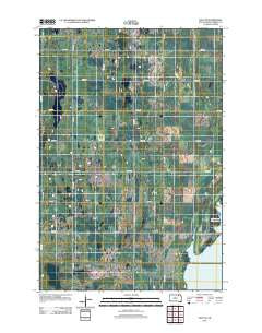 Savo SE South Dakota Historical topographic map, 1:24000 scale, 7.5 X 7.5 Minute, Year 2012
