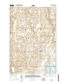 Savo SE South Dakota Current topographic map, 1:24000 scale, 7.5 X 7.5 Minute, Year 2015
