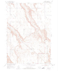 Scenic South Dakota Historical topographic map, 1:24000 scale, 7.5 X 7.5 Minute, Year 1954