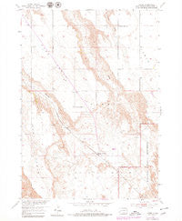 Scenic South Dakota Historical topographic map, 1:24000 scale, 7.5 X 7.5 Minute, Year 1954