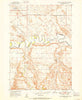 School Section Butte South Dakota Historical topographic map, 1:24000 scale, 7.5 X 7.5 Minute, Year 1951